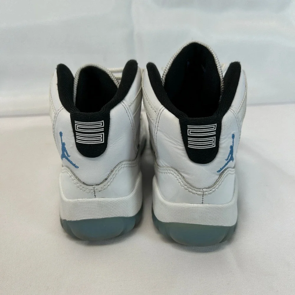 Jordan 11 Retro PS Legend Blue White Black 378039-104 Toddler Size 12.5C